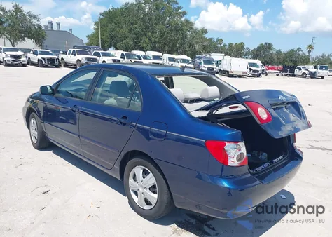 2005 Toyota Corolla Le from USA, damaged, VIN JTDBR32E452057547